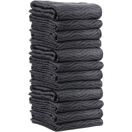 US CARGO CONTROL Moving Blankets- Supreme Mover 12-Pack, 90-95 lbs./dozen MBSUPREME95-12PK